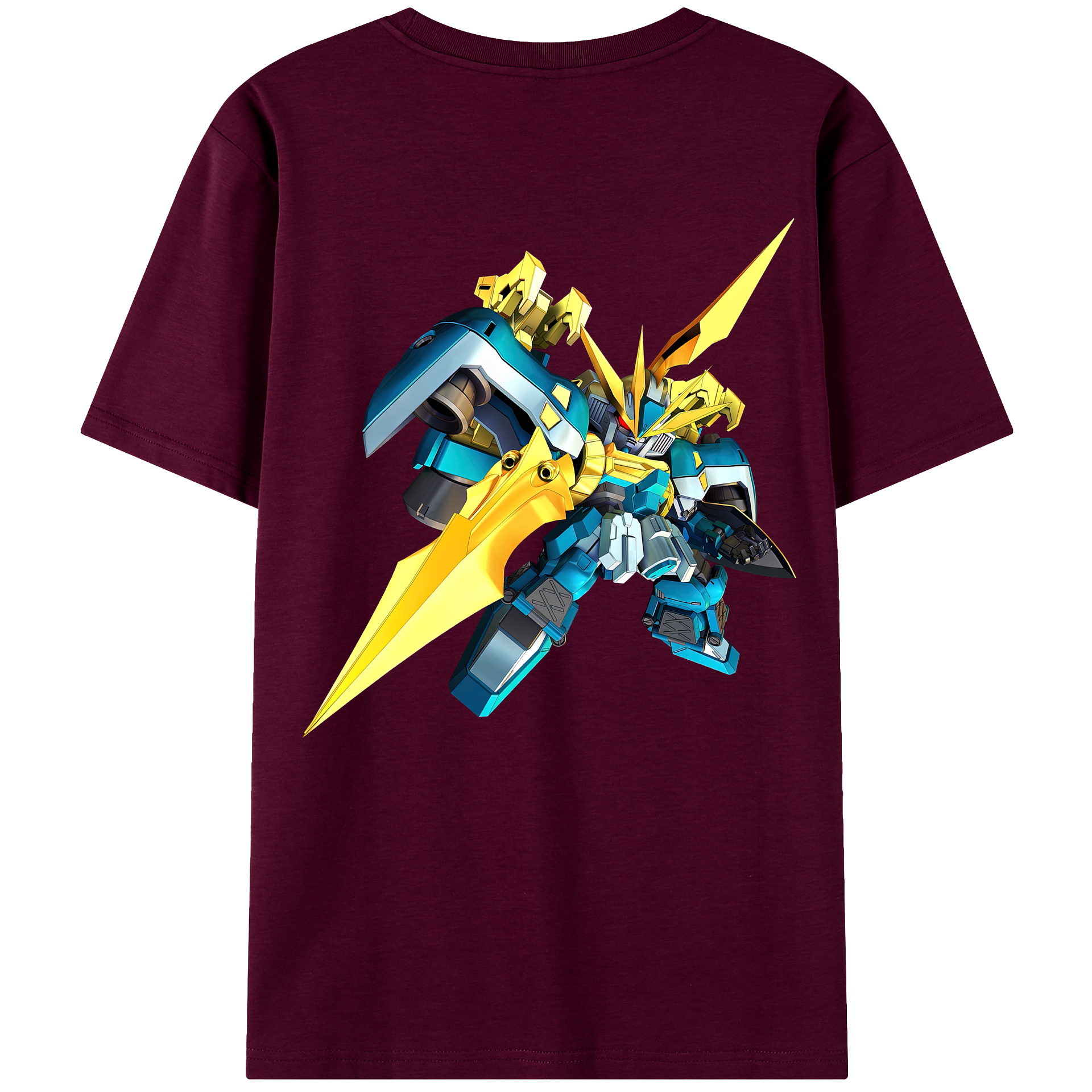 （画像用） 機動戦士ガンダム Mobile Suit Gundam レディース半袖Tシャツ(バックプリント)